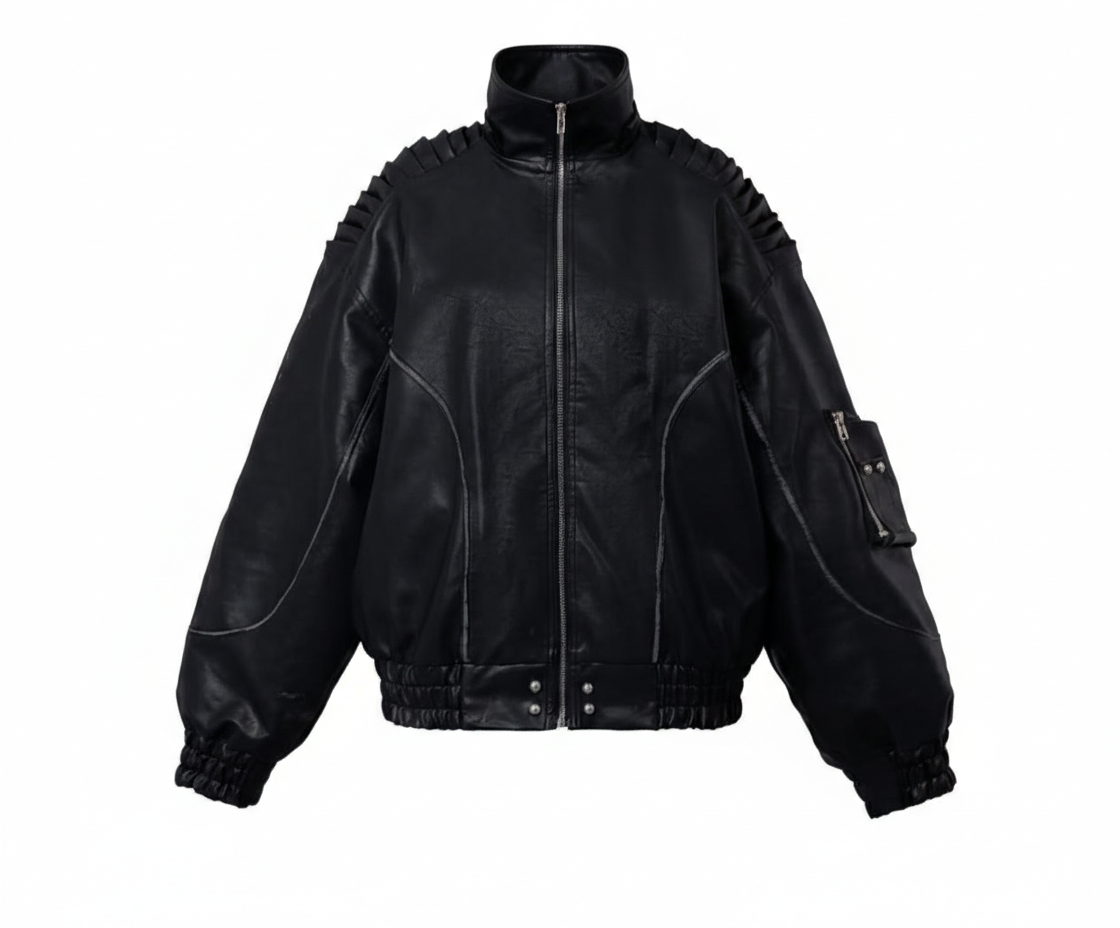 THE MYSTERIOUS LEATHER JACKET