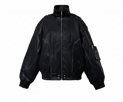 THE MYSTERIOUS LEATHER JACKET