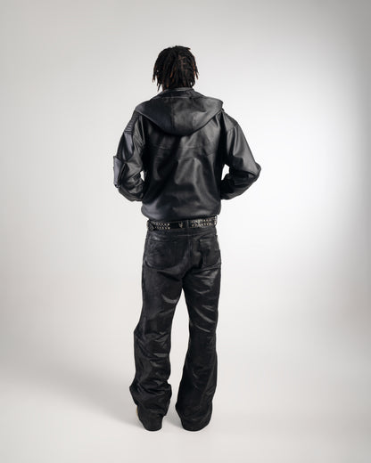 THE MYSTERIOUS LEATHER JACKET