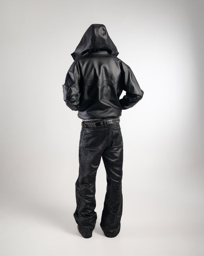 THE MYSTERIOUS LEATHER JACKET